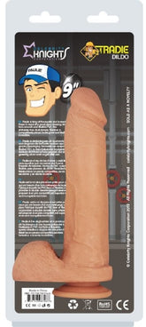Tradie Dildo Paulie 9 Inch - Dual-Density Delight for Realistic Pleasure Realistic Dildos